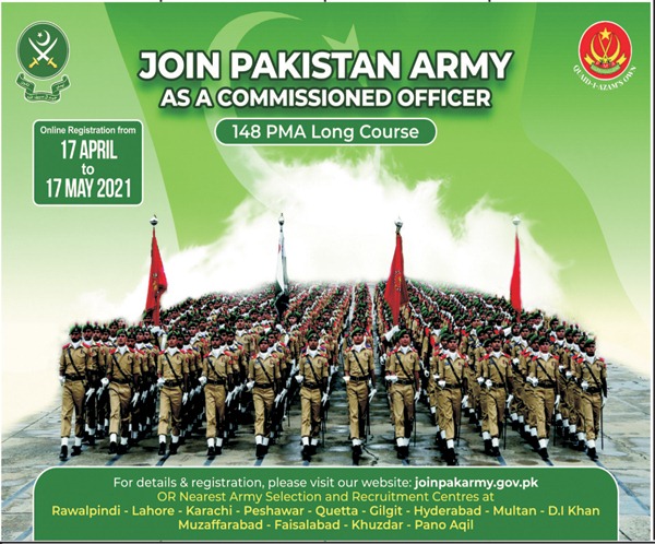 join-pak-army-148-pma-long-course-2021-as-commission-officer-online