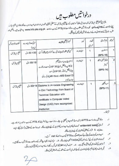 Deputy Commissioner Office Chitral PTS Jobs 2021 Application Form Roll No Slips