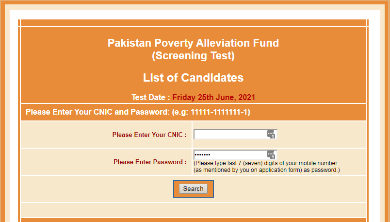 Pakistan Poverty Alleviation Fund Jobs NTS Answer Key 2021