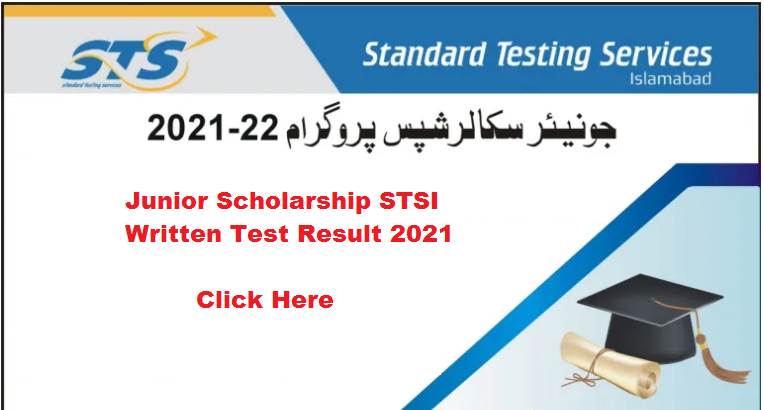 Junior Scholarship STSI Test Result 2021