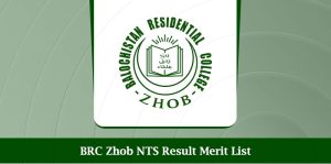 BRC-Zhob-NTS-Result-Merit-List 2024
