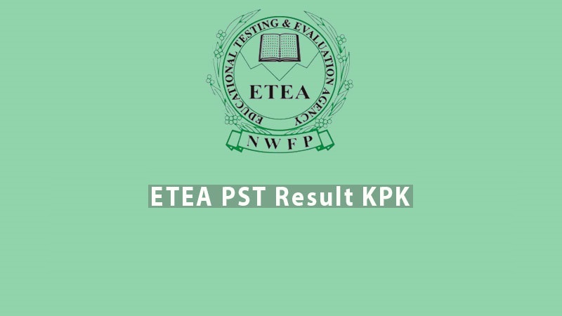 ETEA PST Result 2023 Merit List Check Online Primary School Teacher