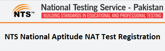 NTS National Aptitude NAT Test 2024