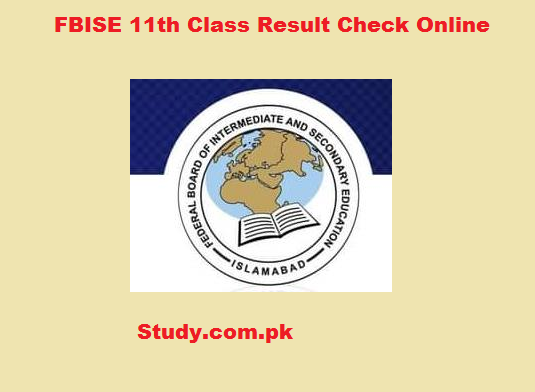 FBISE HSSC ll Result 2023 Check Online By Roll No & Name | www.fbise.edu.pk