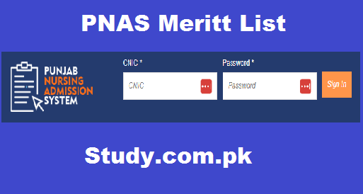 PNAS Merit List 2022 1st 2nd 3rd Online