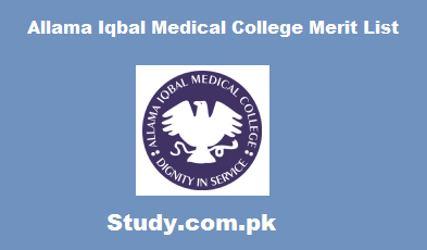 Allama Iqbal Medical College AIMC Merit List 2024 Check Online