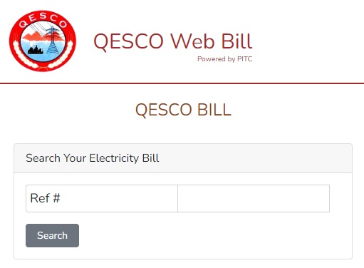 QESCO Bill Online Check Duplicate Bill Download & Print