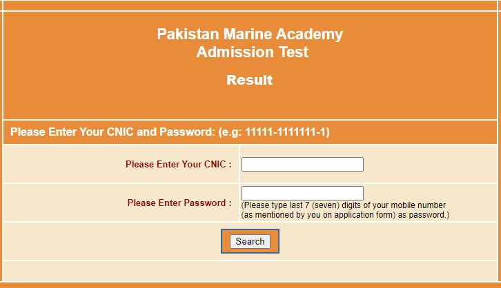 PMA Admission Test NTS Result 2024 Answer Key Check Online