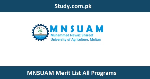MNSUAM Merit List 2024 Regular & Private Candidates