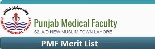 PMF Merit List 2024 Download Online | www.pmflahore.com