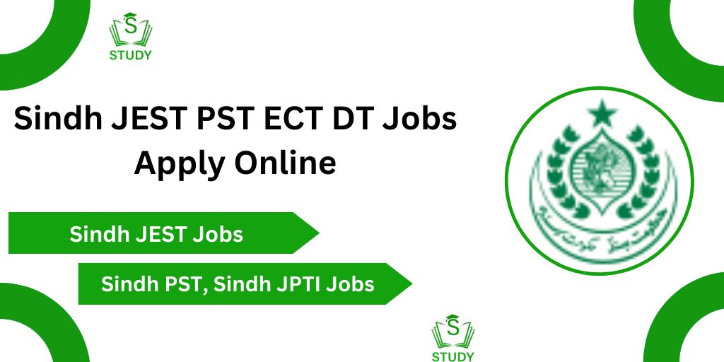 Apply Online For Sindh JEST PST Jobs at Apply.sts.net.pk