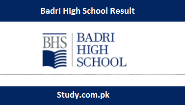 BHS Result 2023 Check Online Badri High School