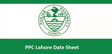 Punjab Pharmacy Council Date Sheet 2024 Exam Schedule