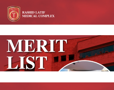 Rashid Latif Medical College Merit List 2023 Fee Structure
