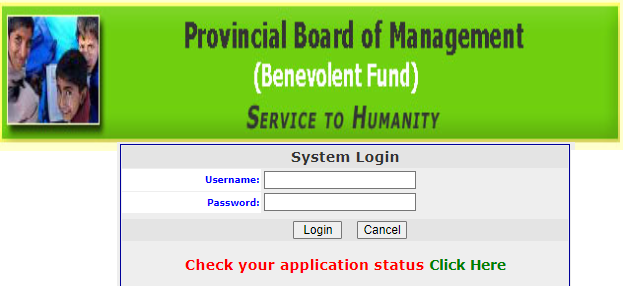 BFMS Punjab Login Create Account Check Benevolent Fund Status