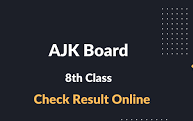 8th class result ajk board
