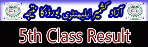 ajk-elementary-board-result-5th-class