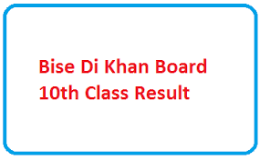 BISE Dera Ismail khan 10th Class Result 2023