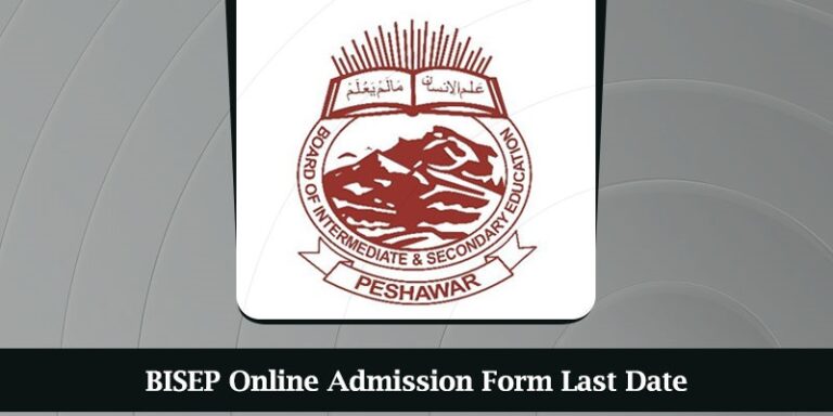 BISEP Online Admission Form 2024 Last Date