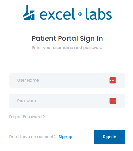 Excel Labs Medical Report Result Online