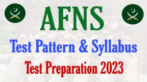  AFNS Syllabus 2024 Pdf Download