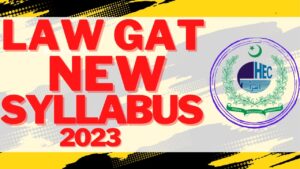  Law GAT Syllabus 2024 Pdf Download