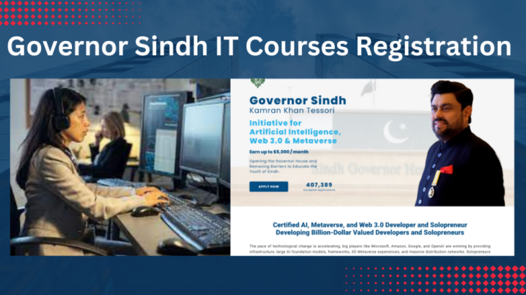 Governor Sindh IT Courses Result 2024 Merit List Online