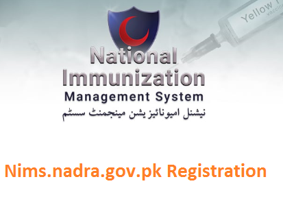 Nims.nadra.gov.pk Registration 2023 Online