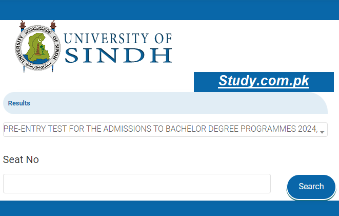 Sindh University Entry Test Result 2024 Check Online