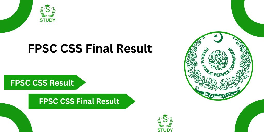FPSC CSS Final Result 2024 Check By Name