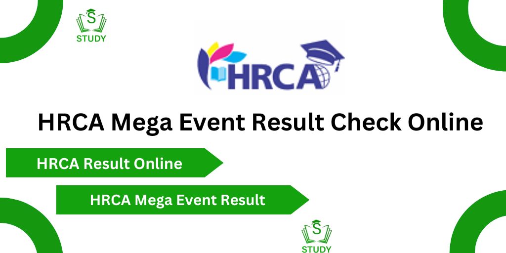HRCA Mega Event Result 2024 Check Online Science and English