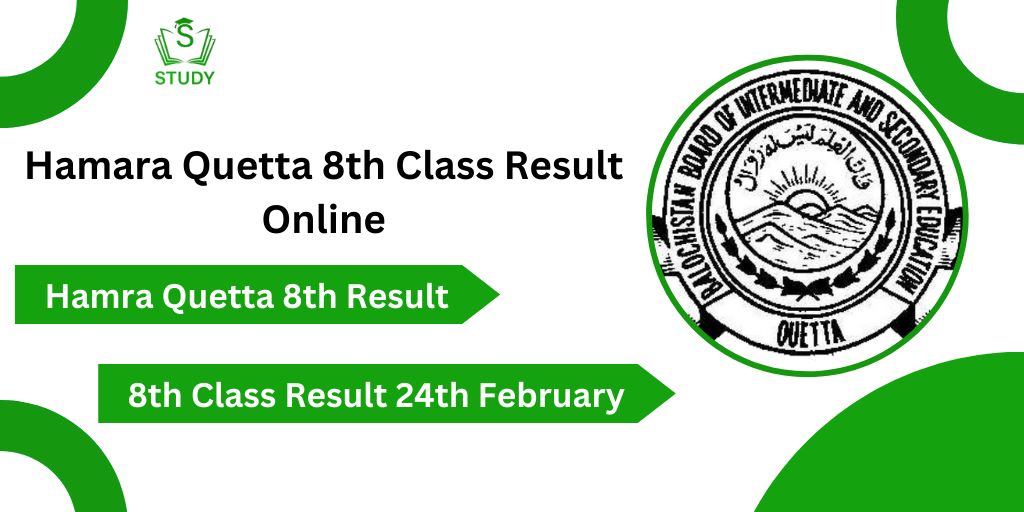 8th Class Hamara Quetta Result 2024 Check Online