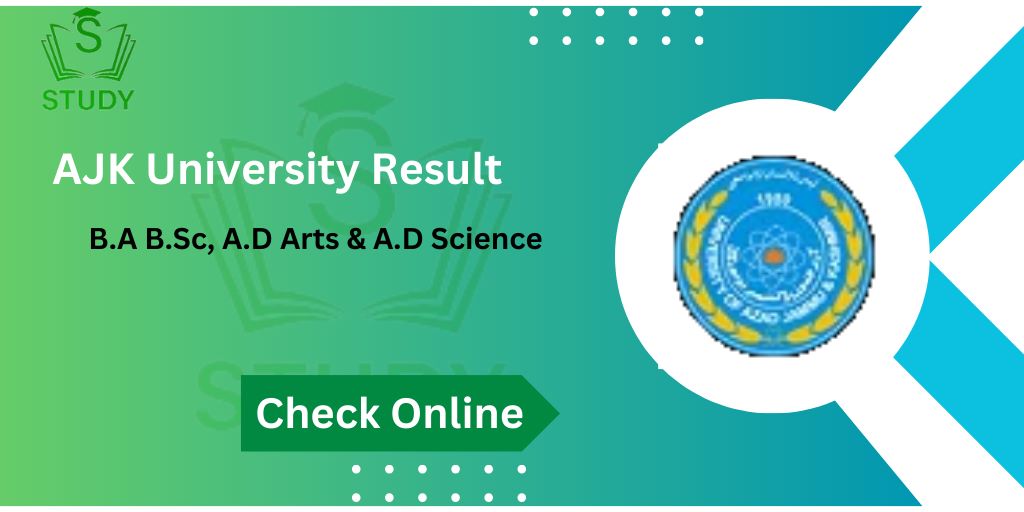 AJKU B.A B.Sc, A.D Arts & A.D Science Annual Examination Result 2024