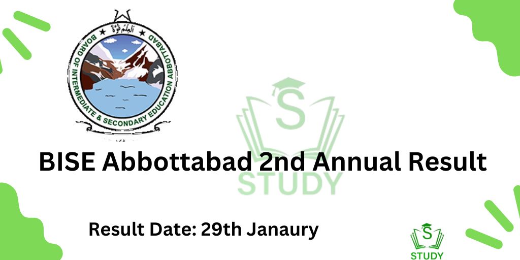 BISE Abbottabad Inter 2nd Annual Result 2024 Online By Name & Roll No
