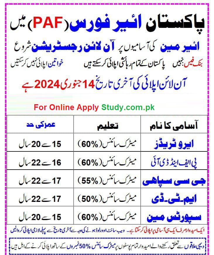 Join PAF 2024 Online Registration