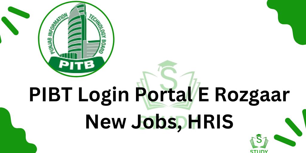 PITB Login Portal E Rozgaar HRIS and Jobs Portal