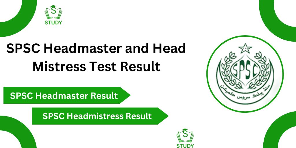 SPSC Headmaster and Headmistress Result 2024 Check Online