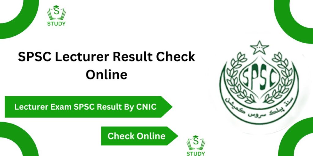 SPSC Lecturer Result 2024 Check Online